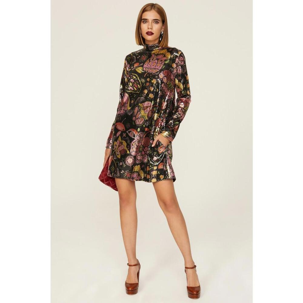 La DoubleJ Black Suitcase Dress Size M with Minor Snags